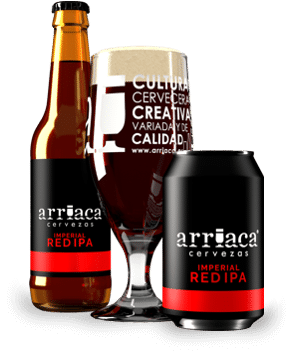 Prueba cerveza artesana Arriaca Imperial Red IPA