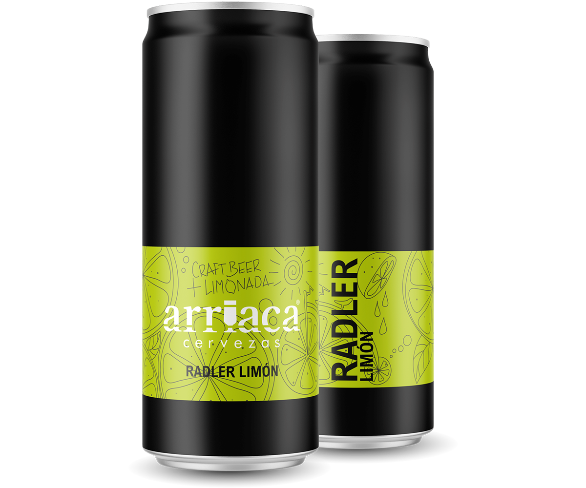 cerveza arriaca radler en lata