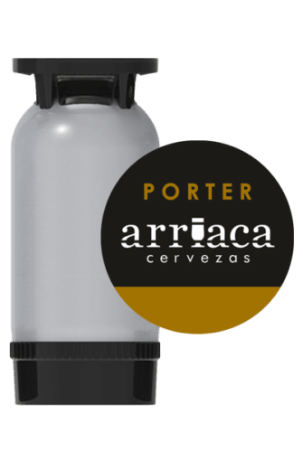 Prueba cerveza artesana Arriaca Porter en barril