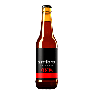 Prueba la cerveza artesana Arriaca Imperial RED IPA en botella