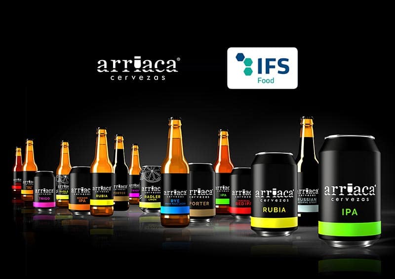 Cervezas Arriaca obtiene la certificación internacional de calidad IFS Food