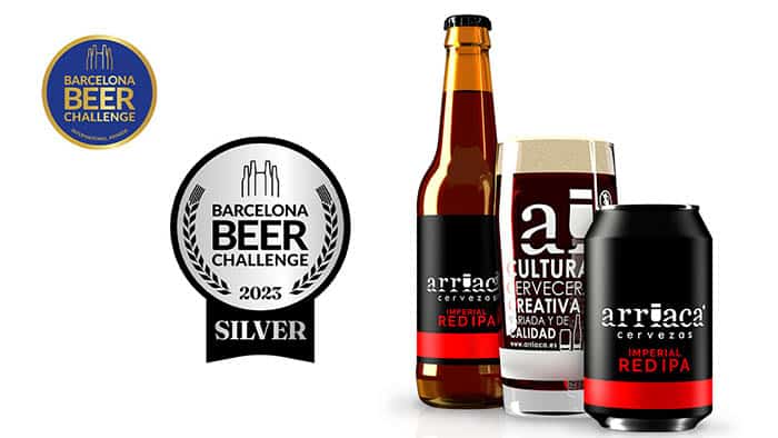 Arriaca se lleva otra medalla en el Barcelona Beer Challenge y acumula ocho ediciones seguidas con premio