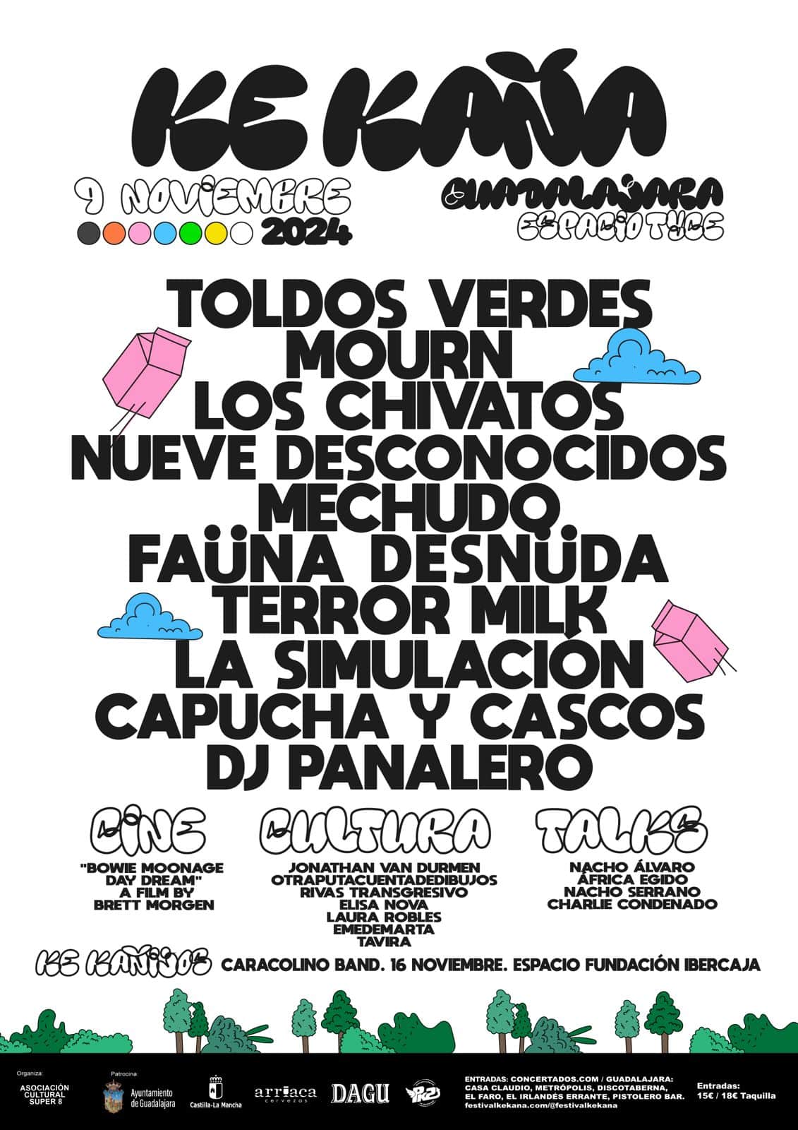 cartel del festival KeKaña 2024
