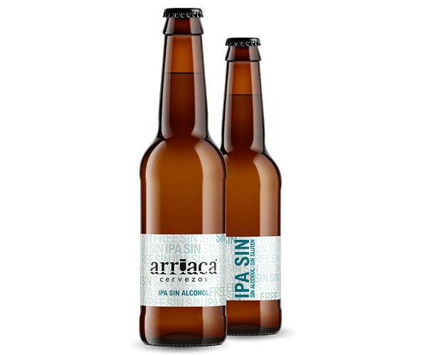 botella arriaca sin alcohol y sin gluten