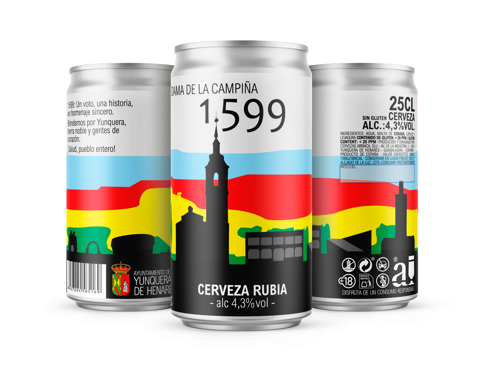 yunquera de henares cerveza 1599 dama de la campiña