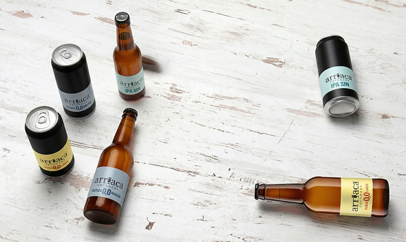 arriaca cervezas 0,0 sin alcohol