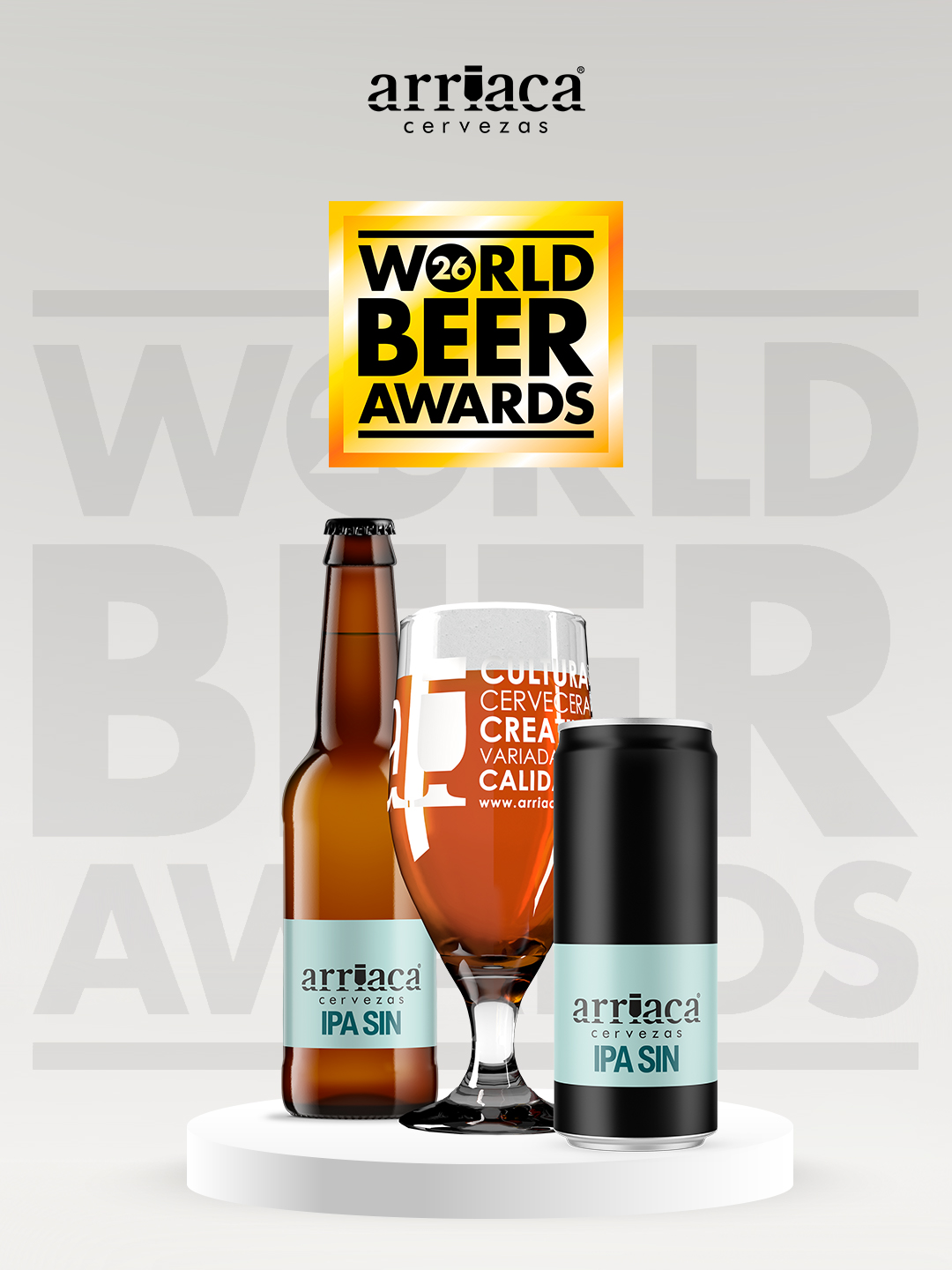 ipa sin arriaca premio world beer awards 2026