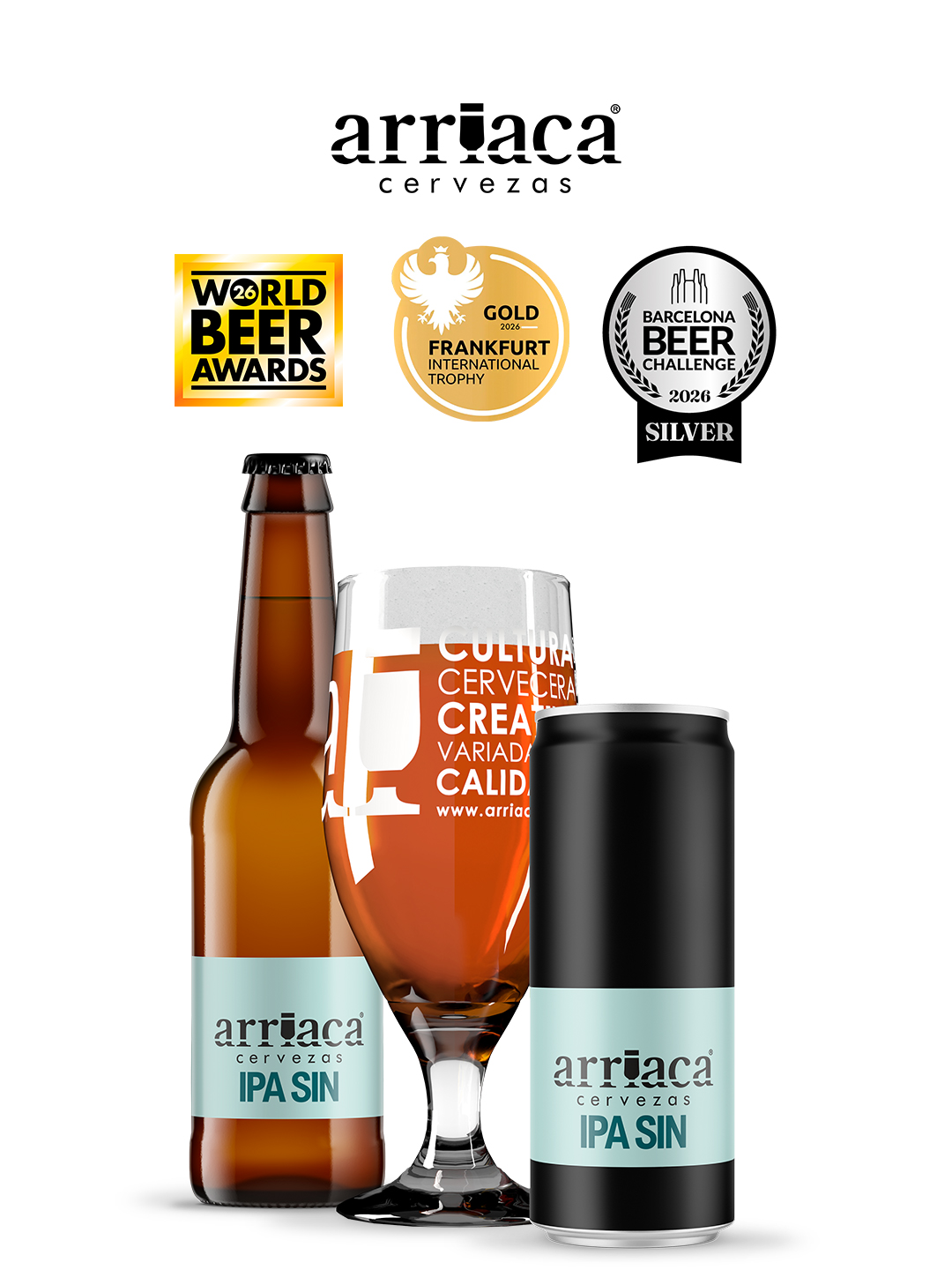 ipa sin de Arriaca premios cerveza 2026